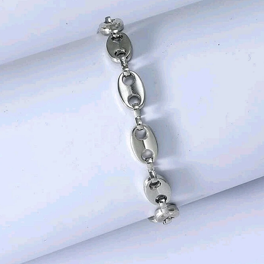 Stainless Steel Pig Nose Bracelet